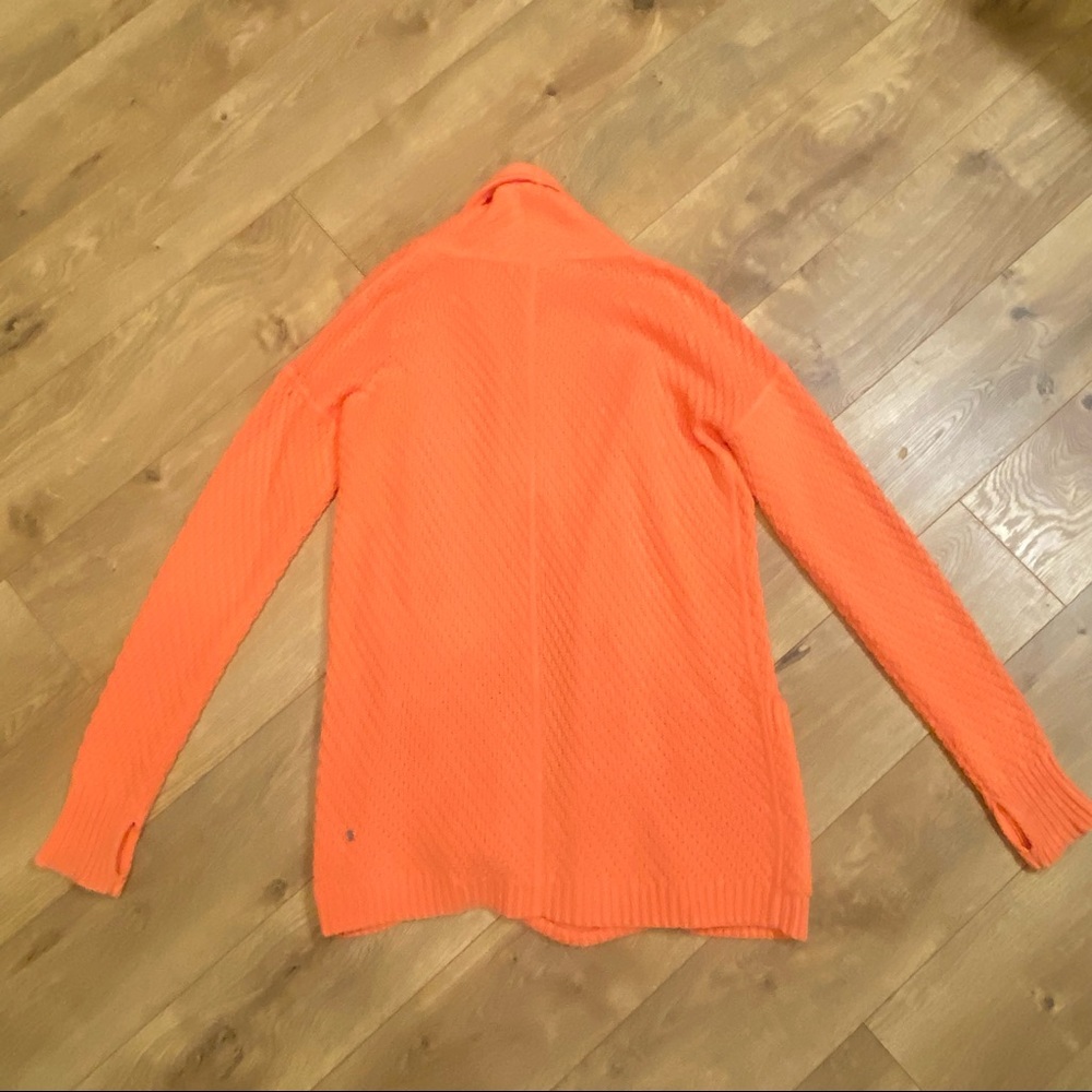 lululemon athletica Post Practice Peach Women's Cardigan Size 6 - Picture 9 of 12